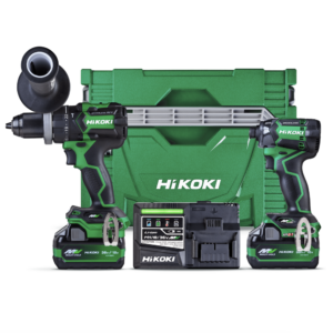 HIKOKI KC36DC(GRZ) 36V Brushless Impact Drill and Impact Driver Kit