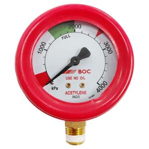 8000 SERIES ACETYLENE HIGH PRESSURE GAUGE 4000KPA
